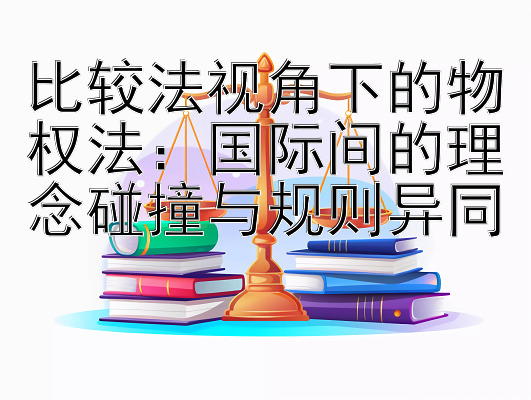 比较法视角下的物权法：国际间的理念碰撞与规则异同