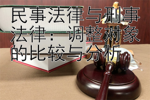 民事法律与刑事法律：调整对象的比较与分析