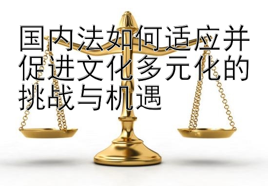 国内法如何适应并促进文化多元化的挑战与机遇