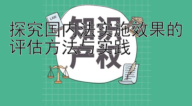 探究国内法实施效果的评估方法与实践