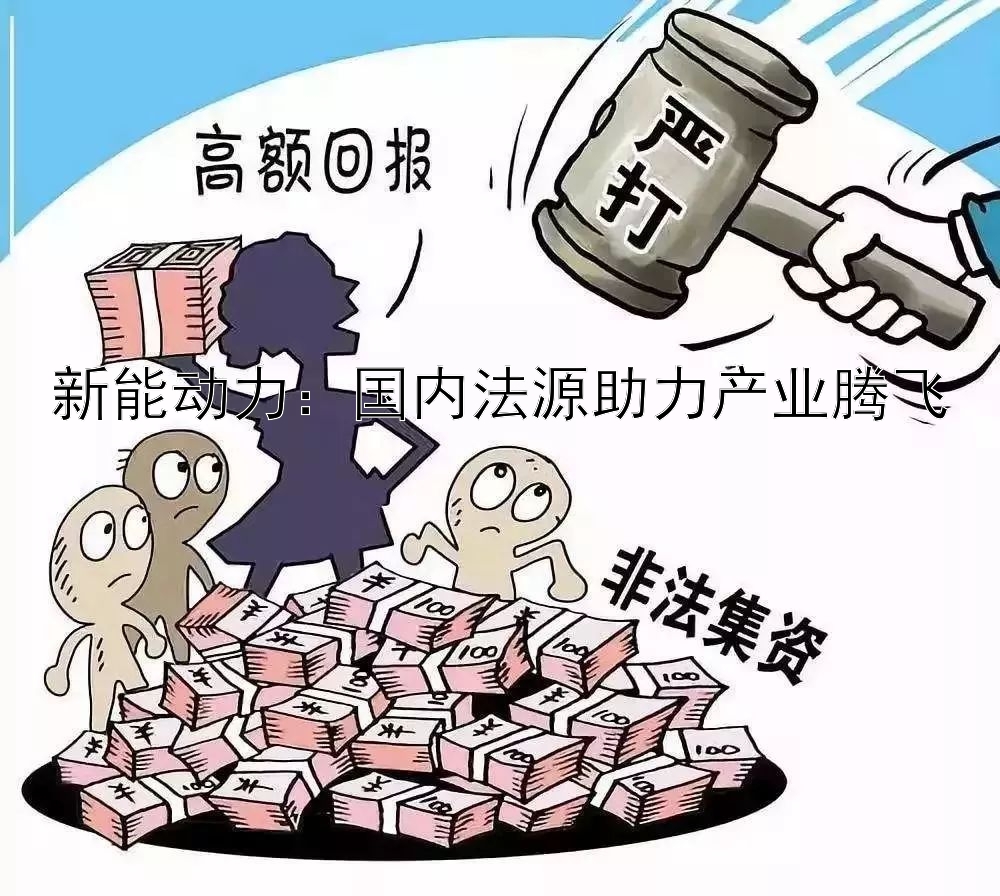 新能动力：国内法源助力产业腾飞