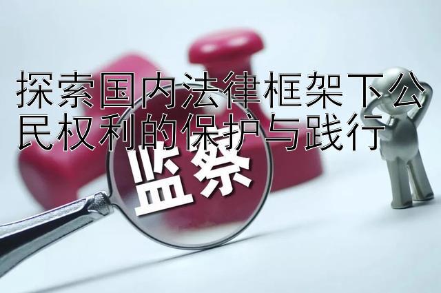 探索国内法律框架下公民权利的保护与践行