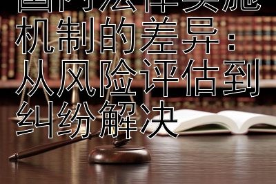 国内法律实施机制的差异：从风险评估到纠纷解决