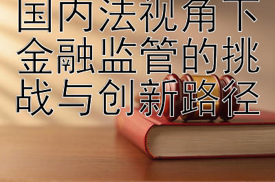 国内法视角下金融监管的挑战与创新路径