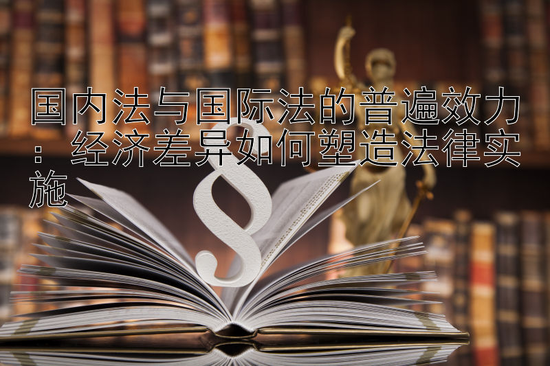 国内法与国际法的普遍效力：经济差异如何塑造法律实施