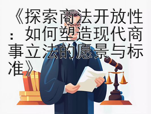 《探索商法开放性：如何塑造现代商事立法的愿景与标准》