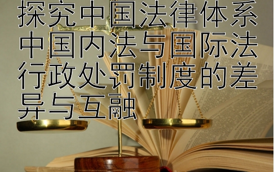 探究中国法律体系中国内法与国际法行政处罚制度的差异与互融