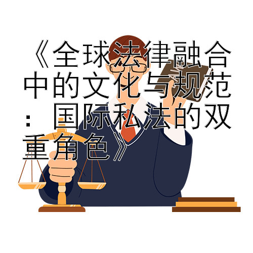 《全球法律融合中的文化与规范：国际私法的双重角色》