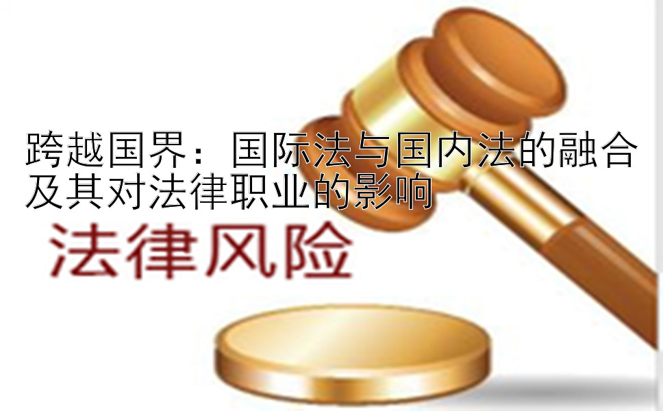 跨越国界：国际法与国内法的融合及其对法律职业的影响