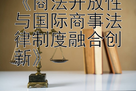 《商法开放性与国际商事法律制度融合创新》