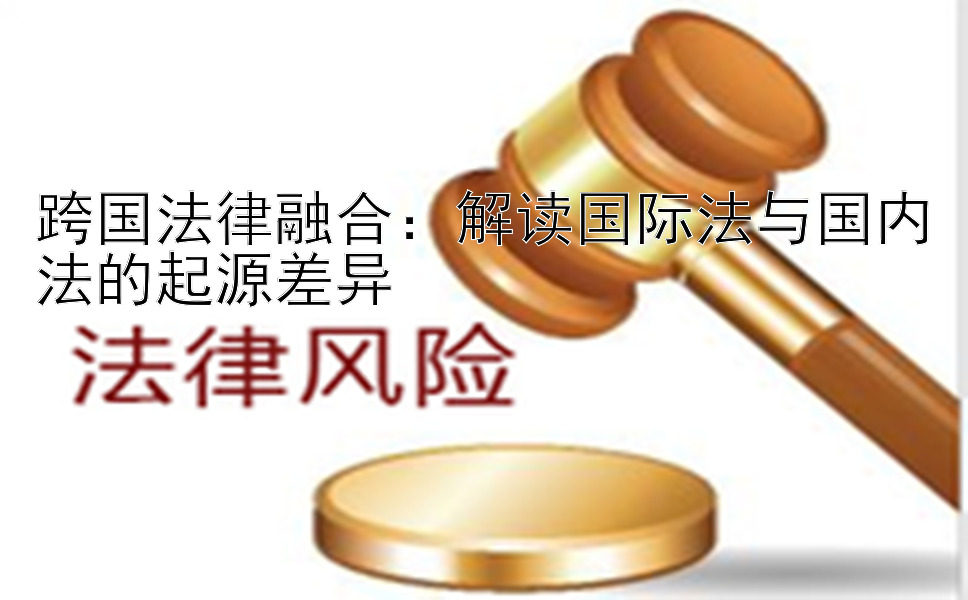 跨国法律融合：解读国际法与国内法的起源差异